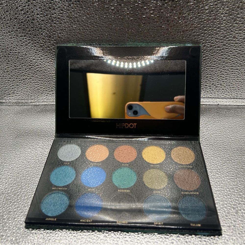 NIB HIPDOT Cenote Pressed Eyeshadow Palette